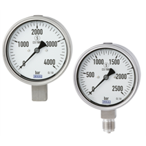 Nowe wysokociśnienowe manometry, jako pierwsze są kwalifikowane zgodnie z normą DIN 16001